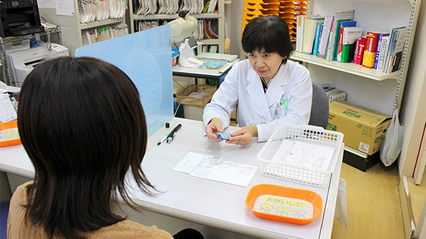 ベース薬局宮下町店の相談対応