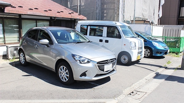 エール薬局　北五老内店の駐車場