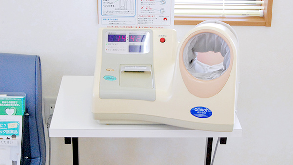エール薬局　十文字店の血圧計
