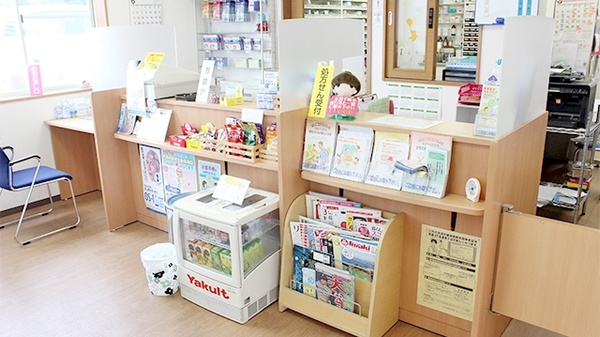 エール薬局　中町境店の受付/カウンター