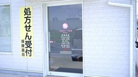 コスモファーマ薬局　那珂店の入口