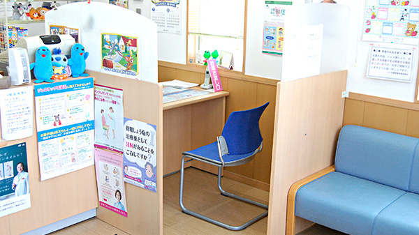 コスモ調剤薬局　金池南店の受付/カウンター