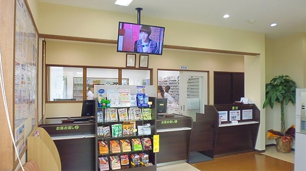 エスマイル薬局境港店の受付/カウンター
