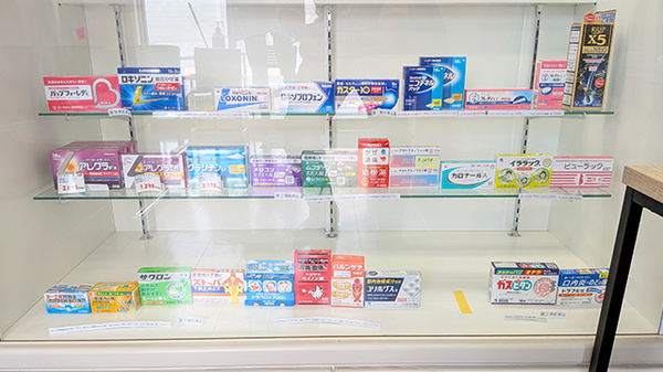 あすぴお薬局小平店の一般医薬品
