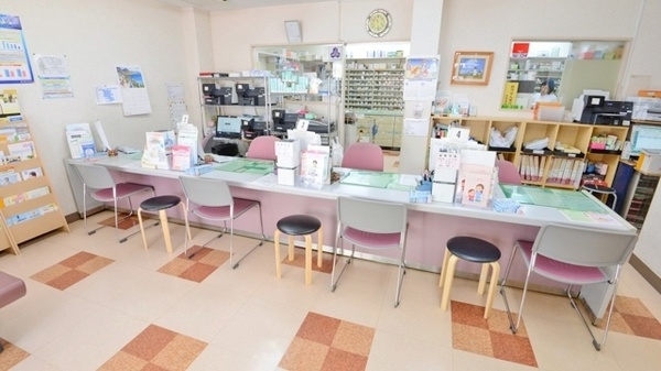 ドレミ薬局　針中野店の受付/カウンター