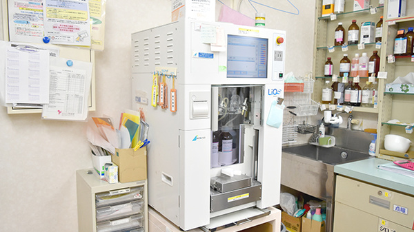 ドレミ薬局　針中野店の調剤器具