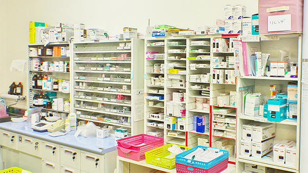 みらくる薬局　もとまち店の調剤室