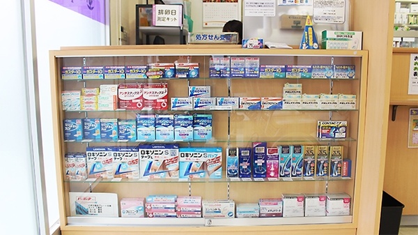 ウェルパーク調剤薬局　三鷹牟礼店の一般医薬品