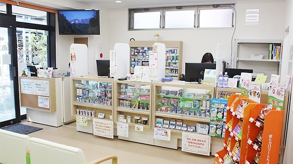 あけぼの薬局　西葛西北口店の受付/カウンター