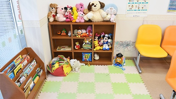 あけぼの薬局　湘南台店のキッズ用設備
