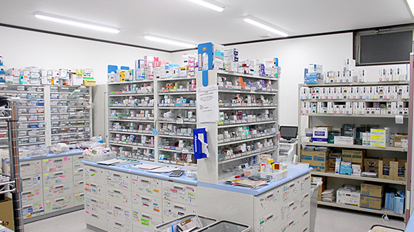 とちぎ薬局石橋店の調剤室