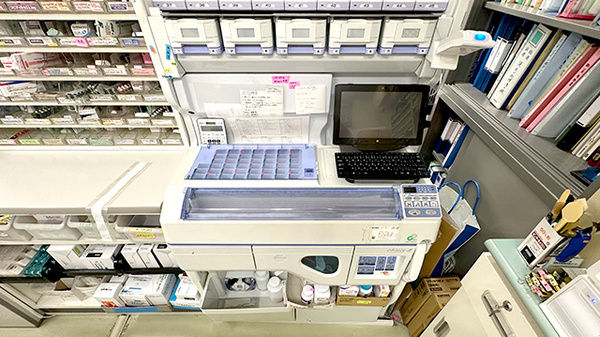 有限会社ツケダ薬局本店の調剤器具