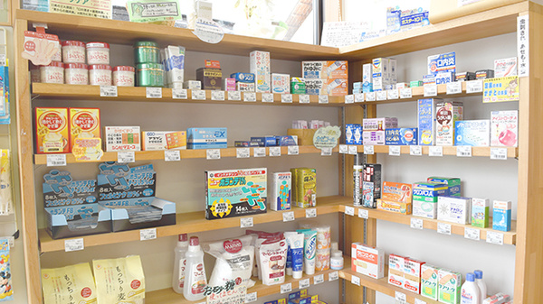 ゆずりは薬局の一般医薬品