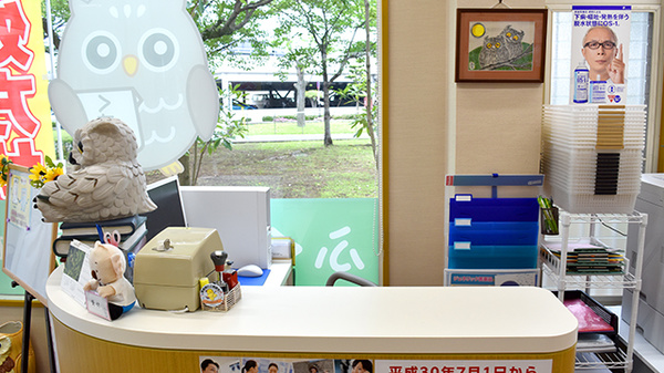 ふくろう薬局　高砂店の受付/カウンター