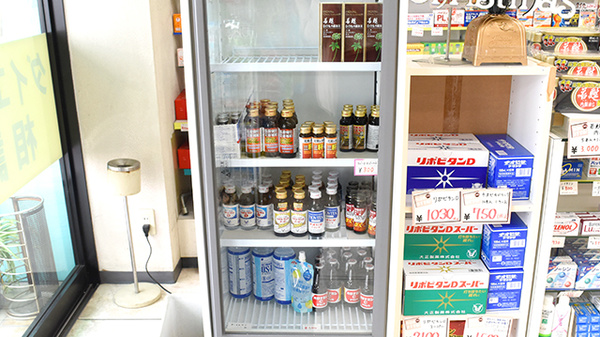 杉本薬局の飲食物