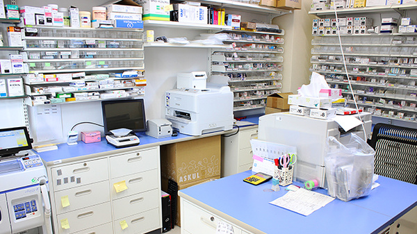 ハッピー調剤薬局西大野店（青森県）の調剤室