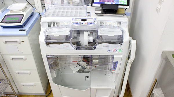 アロエ調剤薬局の調剤器具