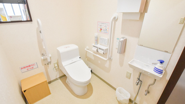 調剤薬局更紗のお手洗い