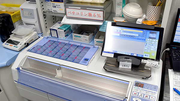 ミューズ薬局の調剤器具
