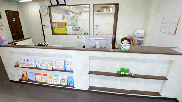 まつかぜ薬局の受付/カウンター