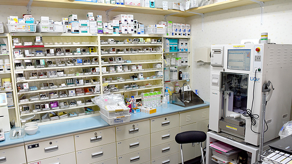 グリム調剤薬局の調剤室