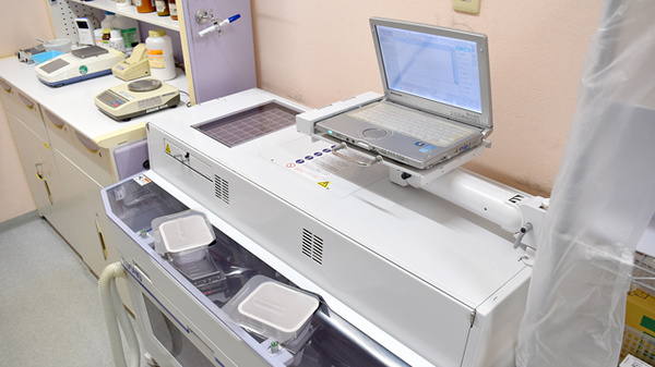 かるがも薬局　アイランド店の調剤器具