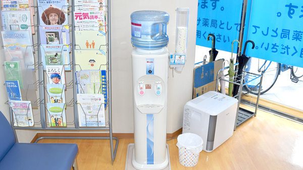 かるがも薬局　昭和町店のフリーサービス