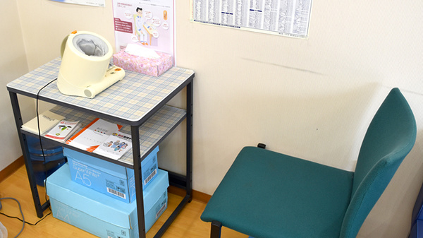 かるがも薬局　昭和町店の血圧計