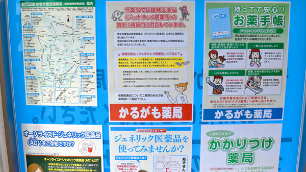 かるがも薬局　千里山田店の対応サービス一覧