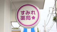 すみれ忠生薬局の看板