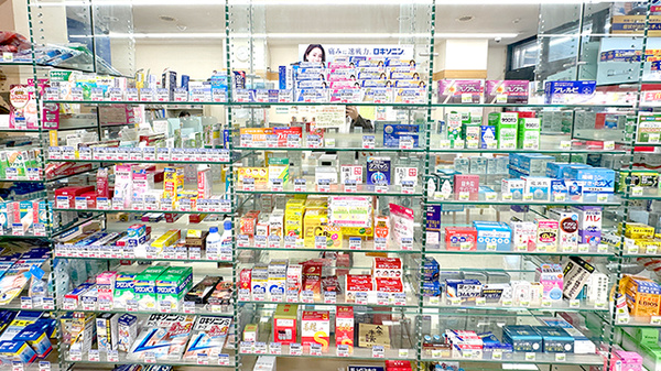 龍生堂薬局立川店の一般医薬品