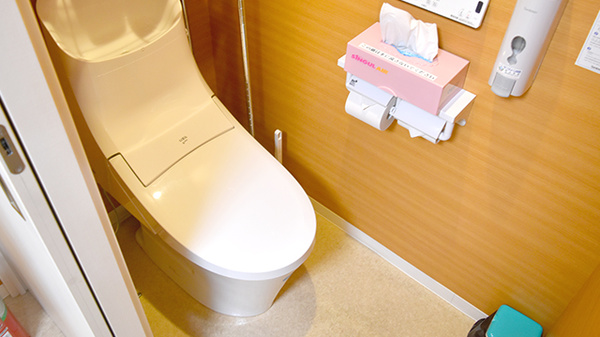 きずな薬局のお手洗い