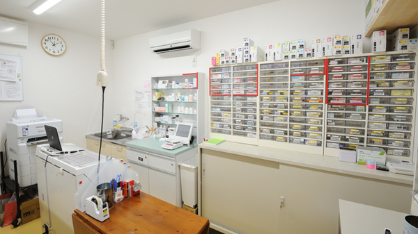 せいりき薬局　星陵台店の調剤室