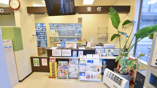 プラザ薬局　平野瓜破店の受付/カウンター