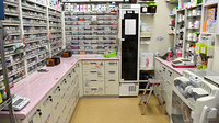 プラザ薬局　西冠店の調剤室
