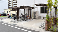 プラザ薬局　洛西口店の駐輪場