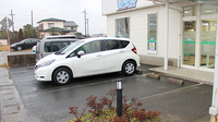 カムラ薬局の駐車場