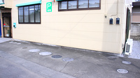 田子調剤薬局の駐車場