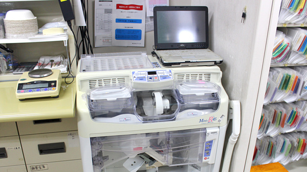 阿部薬局の調剤器具
