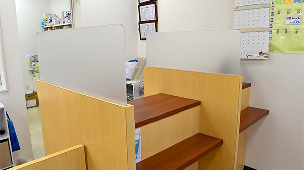 ハート薬局　呉羽店の受付/カウンター