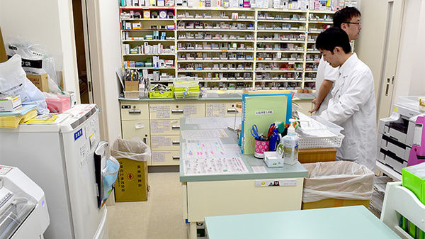 ハート薬局　呉羽店の調剤室