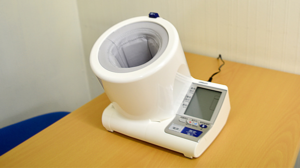 みなみ調剤薬局の血圧計