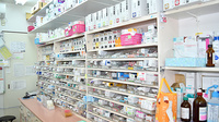 あけぼの薬局 永山店の薬棚