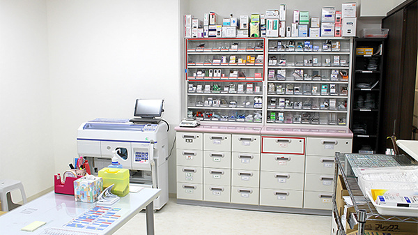 ダリア薬局の調剤室