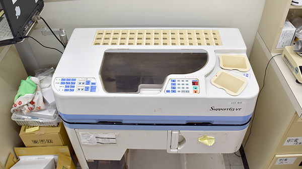 ヤックスドラッグ　銚子南小川薬局の調剤器具
