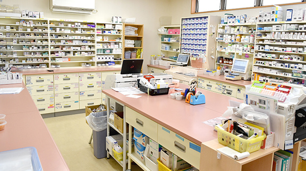 さわやか薬局の調剤室