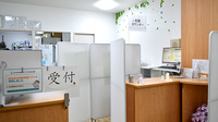 しろくま薬局　桃谷店の受付/カウンター