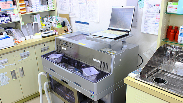 中央薬局　伊達店の調剤器具