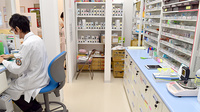中央薬局　坂店の調剤室