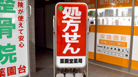 薬園堂薬局の看板